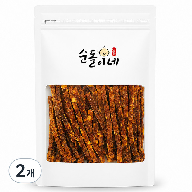 순돌이네 치즈 콕콕 오징어포, 300g, 2개