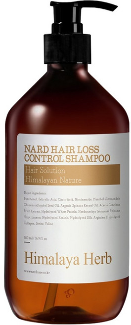 나드 두피케어 탈모증상완화 샴푸 아로마허브, 500ml, 1개