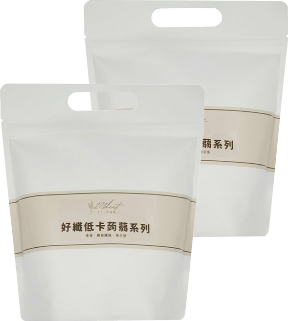 271控醣 好纖低卡蒟蒻麵 寬板條 6個, 2袋
