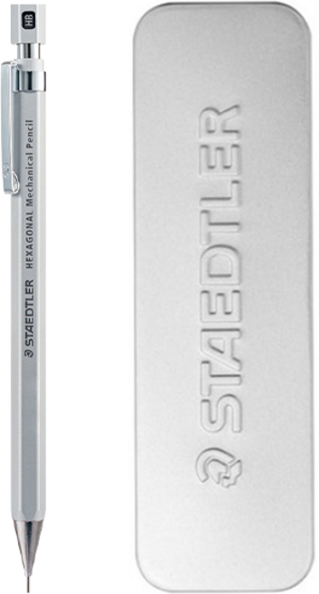 스테들러 헥사고날 샤프 실버 + 케이스, 0.5mm, 1개