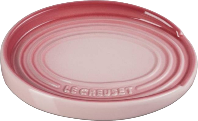 LE CREUSET 瓷器橢圓鏟座盤, 櫻花粉, 1個