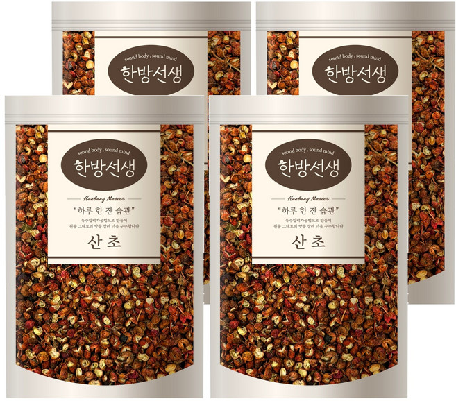 한방선생 화자오 산초, 100g, 1개입, 4개