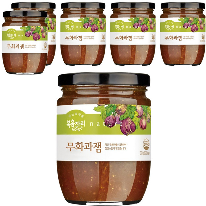 복음자리 무화과잼, 350g, 6개