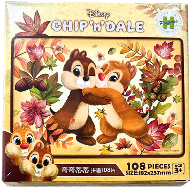 HUNDRED PICTURES 百耘圖 拼圖 257 x 182mm, 奇奇蒂蒂, 108片, 1盒