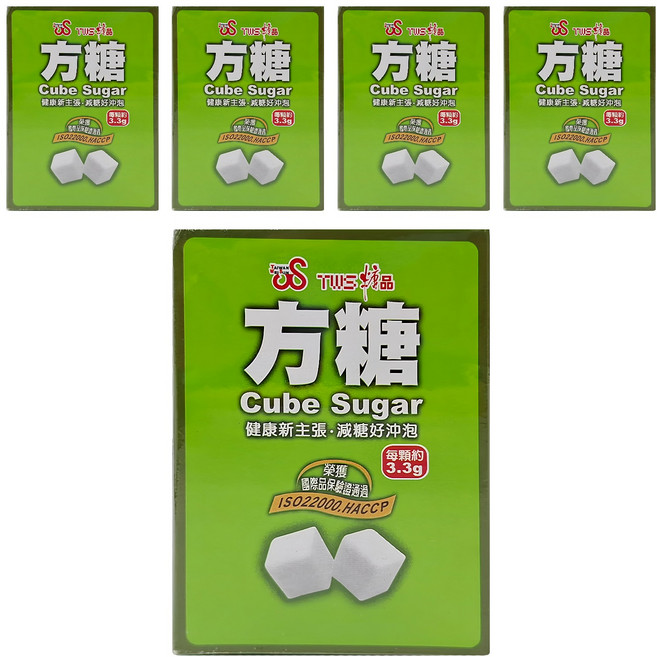 TWS 維生 方糖 105顆, 340g, 5盒