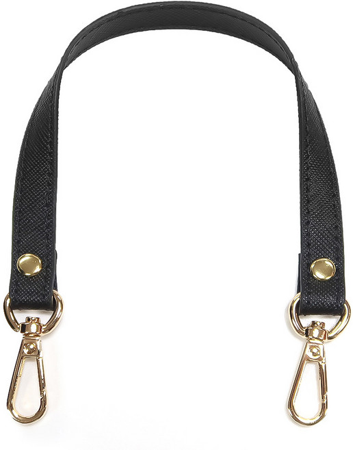 퀼트여왕 가죽 크로스끈 35cm, 골드고리, 1개