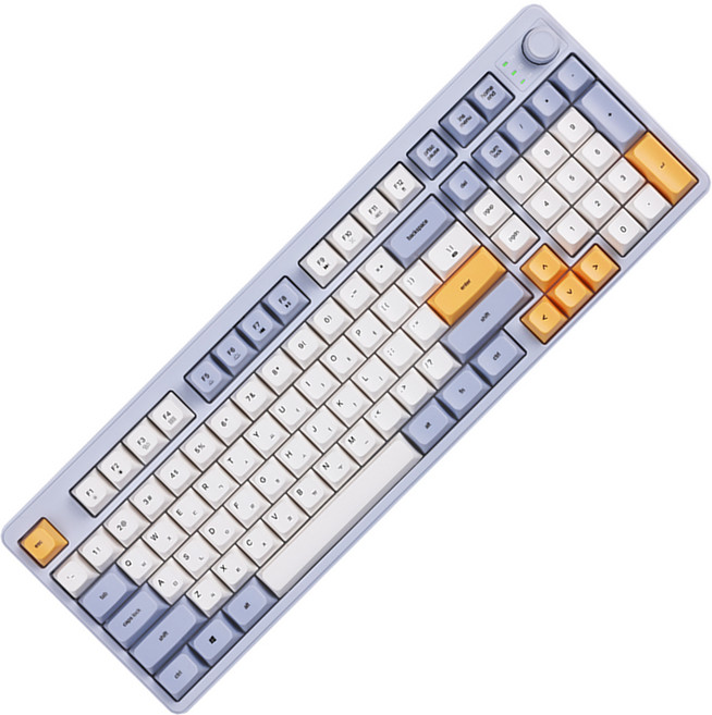 몬스타기어 노브 보글보글 6세대 멤브레인 사무용 저소음 유선 인체공학 키보드, 어반스틸, X198, 제조사축