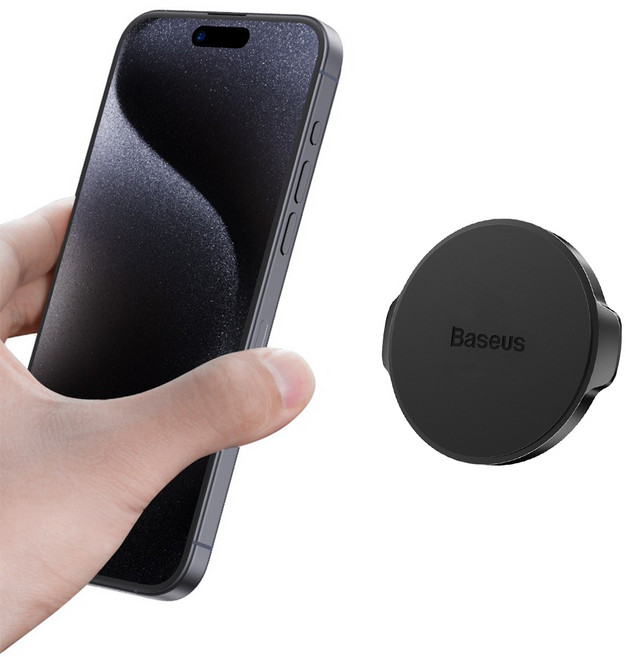 베이스어스 마그네틱 대시보드 휴대폰 거치대, 1개