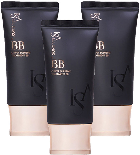 이자녹스 커버수프림 트리트먼트 비비크림 SPF50+ PA+++, 50ml, 3개