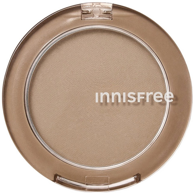 INNISFREE 台灣公司貨 妝自然圓形修容粉餅 6.8g, 1 花生暖棕, 1個