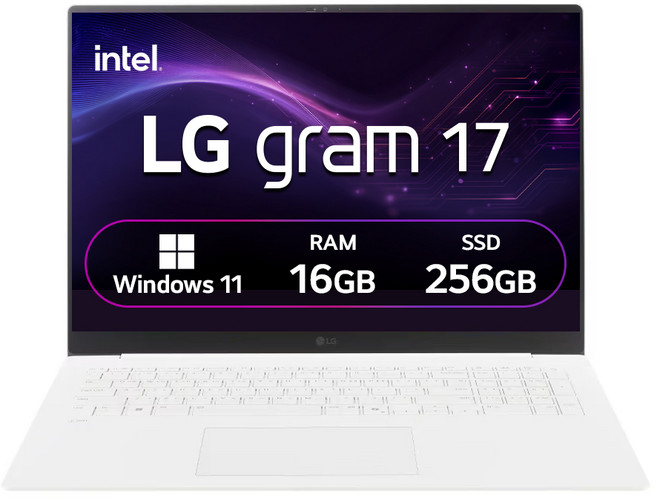 LG전자 2025 그램 17 코어Ultra5, 에센스 화이트, 256GB, 16GB, WIN11 Home, 17Z90S-GA5VK