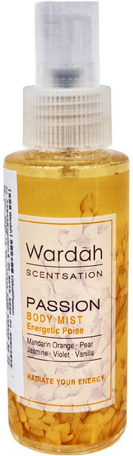 Wardah 身體香水噴霧 Passion 100ml, 1瓶