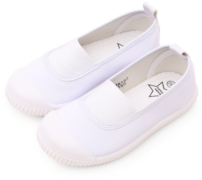 Bimbo Bimba 幼童寬版束帶室內拖鞋
