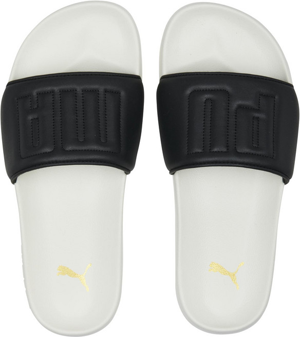PUMA Leadcat 2.0絎縫金色Logo休閒拖鞋