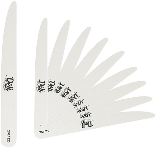 델리뷰티 프로피니쉬 오일파일, 혼합 색상, 10개