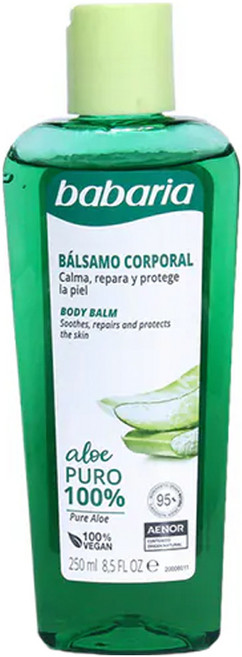 西班牙 babaria 純蘆薈修護凝膠, 250ml, 1瓶