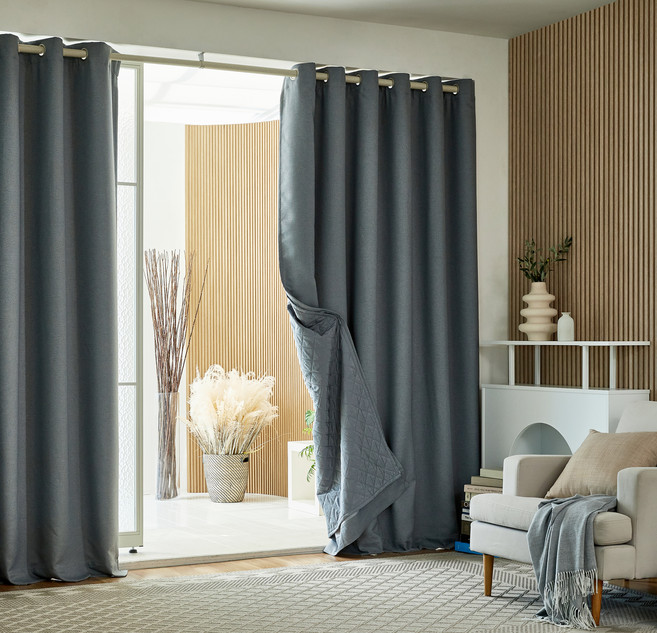 모던하우스 ON 뉴포시즌 패딩 탈부착 3중방한 3도씨 커튼