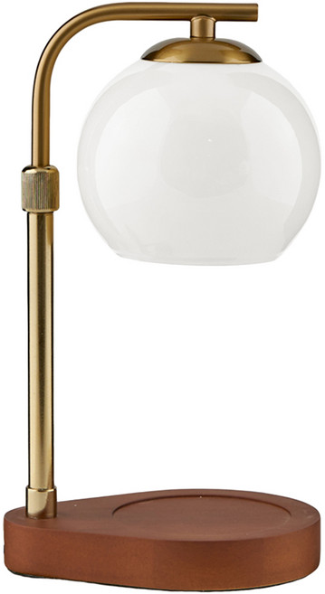 好物良品 爵士 可調光復古香氛蠟燭融蠟檯燈, 爵士純白