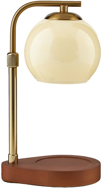 好物良品 爵士 可調光復古香氛蠟燭融蠟檯燈, 爵士雅黃