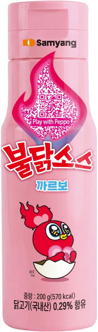 삼양 까르보불닭소스, 200g, 1개