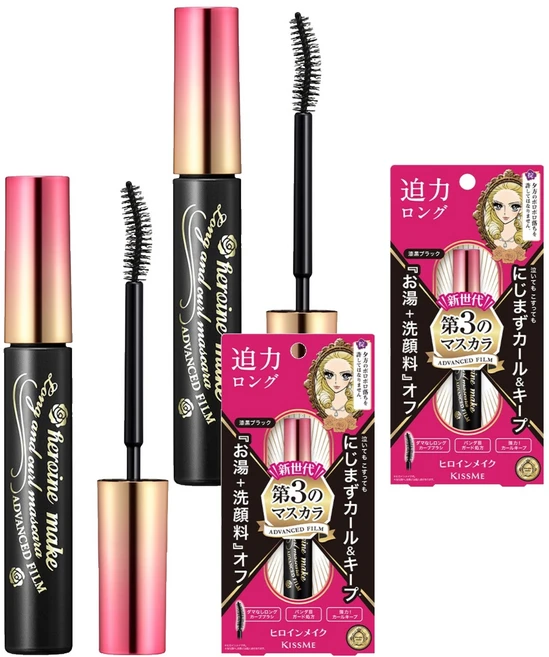 히로인메이크 롱앤컬 어드밴스드 필름 마스카라 6g, 01딥블랙, 2개 - 쿠팡