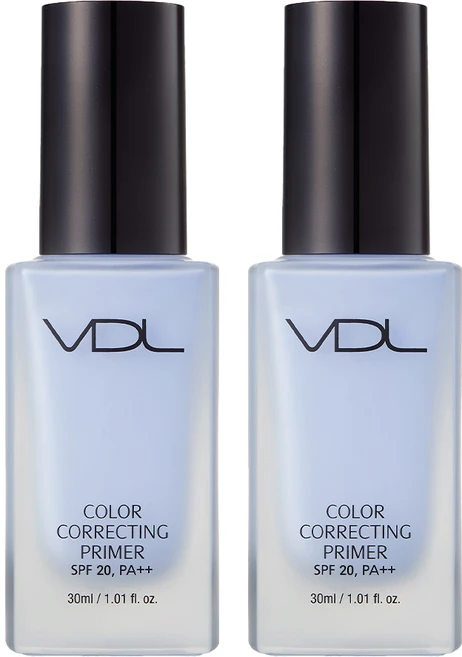 브이디엘 컬러 코렉팅 프라이머 30ml, 세레니티, 2개 - 쿠팡
