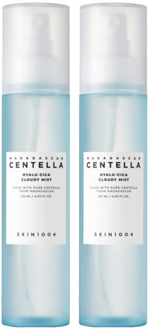 SKIN1004 馬達加斯加積雪草玻尿酸水雲噴霧, 120ml, 2瓶