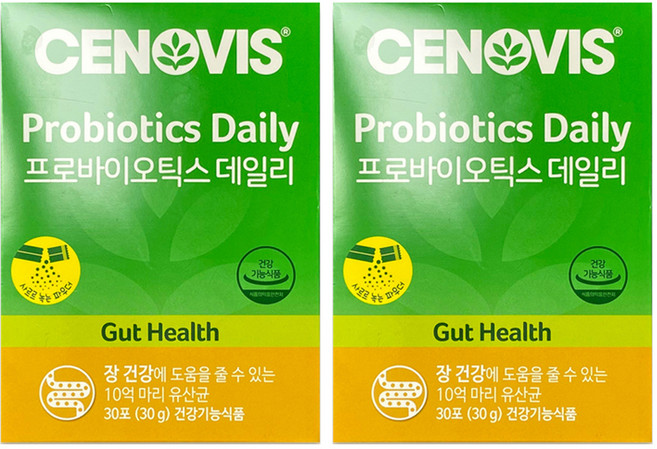 CENOVIS 聖諾 每日益生菌粉隨身包, 30g, 2盒