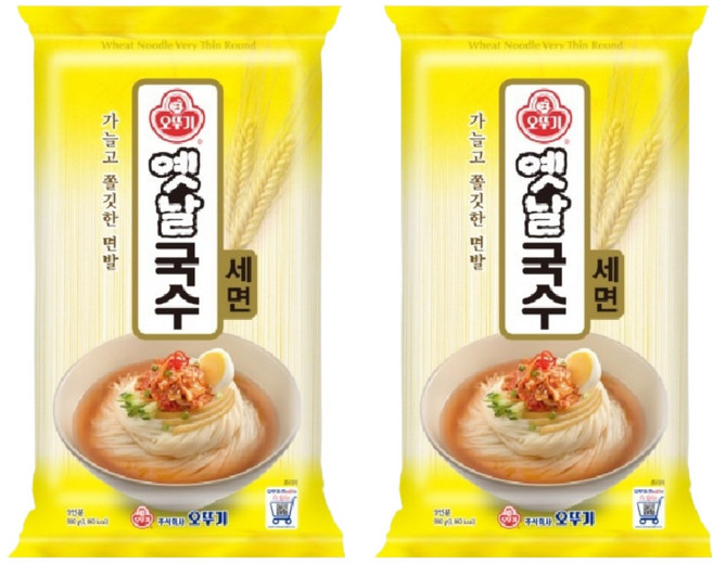 오뚜기옛날 국수 세면, 900g, 2개