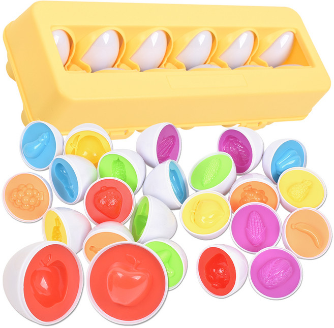 피팅에그 달걀 모양맞추기, 야채과일, 1세트