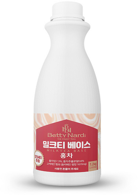 베티나르디 밀크티 베이스 홍차, 1.2kg, 1개
