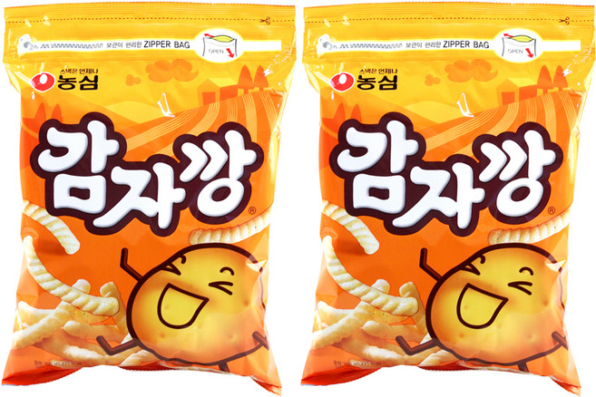 농심 감자깡, 250g, 2개