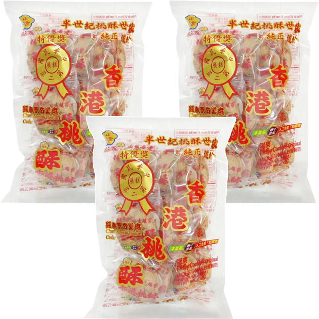 正福堂 桃酥, 300g, 3袋