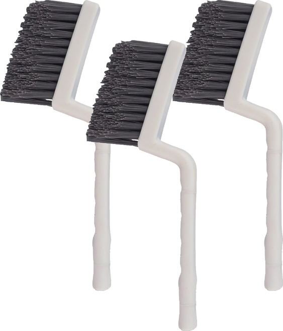 minono 米諾諾 磁磚縫硬毛刷, BR-38, 3支