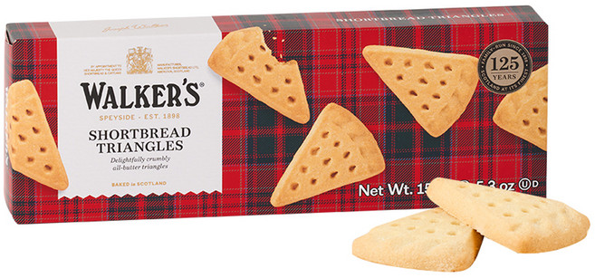 워커스쇼트브레드 트라이앵글 버터쿠키, 150g, 1개