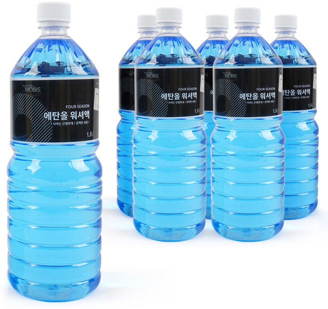 현대모비스 에탄올 워셔액, 1.8L, 6개