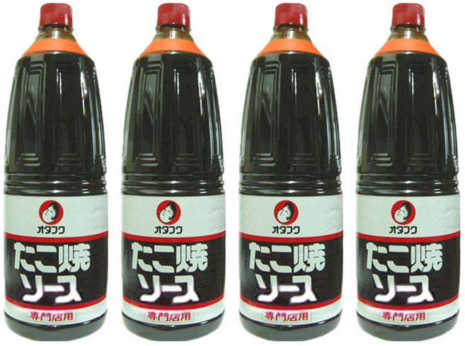 타코야키소스 오타후쿠2.1KG 타코야끼 만들기, 2.1kg, 4개