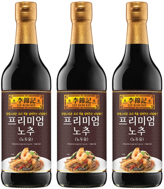 이금기 프리미엄 노추, 500ml, 3개