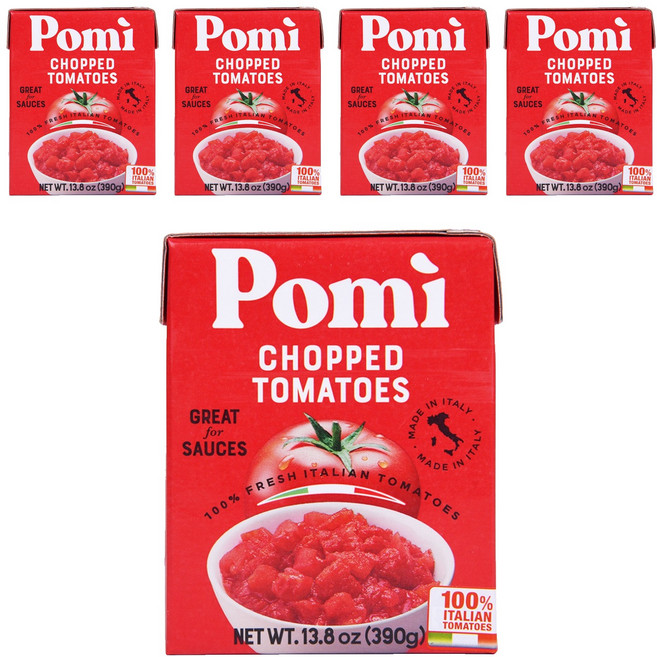 포미 찹드 토마토 소스, 390g, 5개