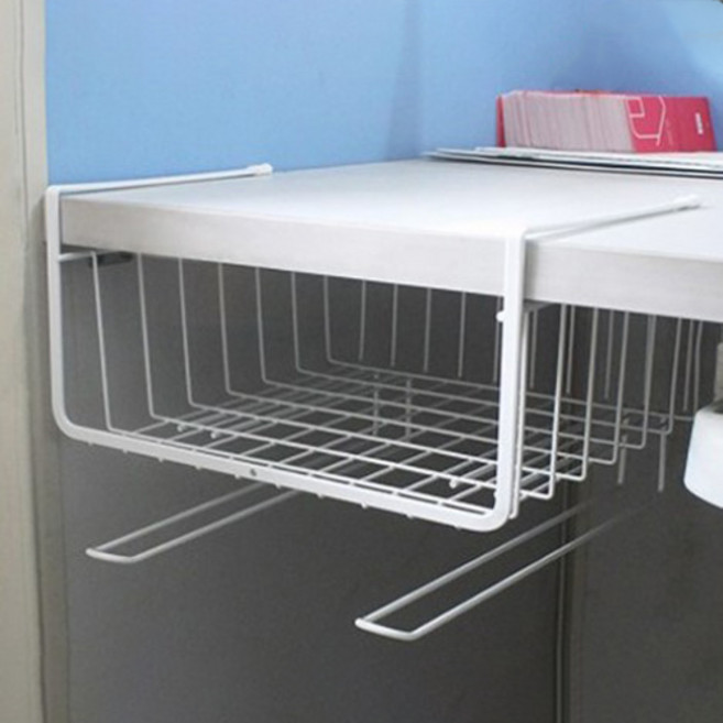 블럭마트 주방 정리선반겸용 키친타올걸이, 화이트, 1개