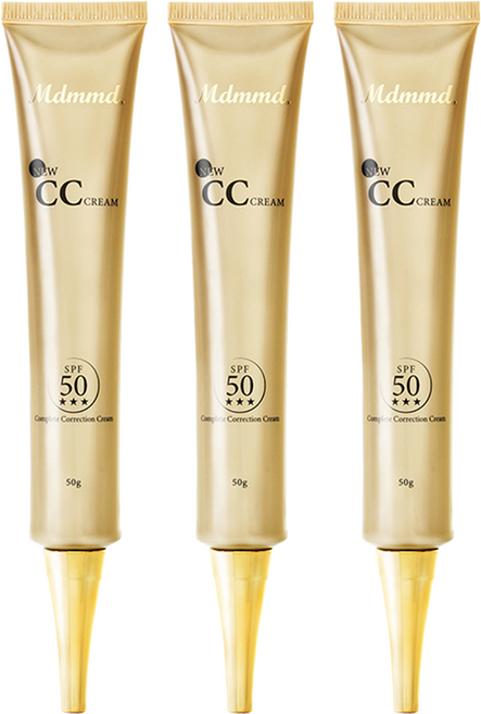 Mdmmd. 明洞國際 新CC霜 SPF50+++, 自動校色, 50g, 3條