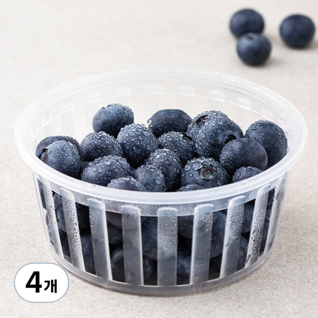 곰곰 GAP 국내산 블루베리, 100g, 4개