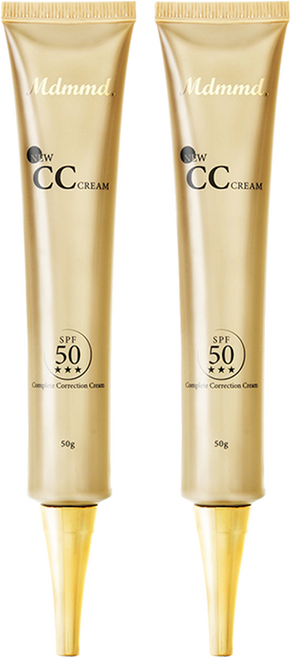 Mdmmd. 明洞國際 新CC霜 SPF50+++, 自動校色, 50g, 2條