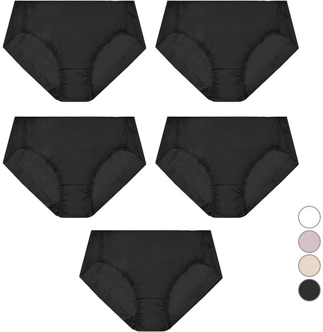 블루핀 여성용 노라인 햄팬티 5종세트 빅사이즈 포함