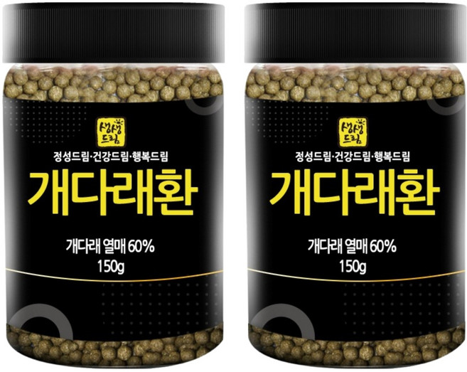 생생드림 개다래환 국산, 2개, 150g