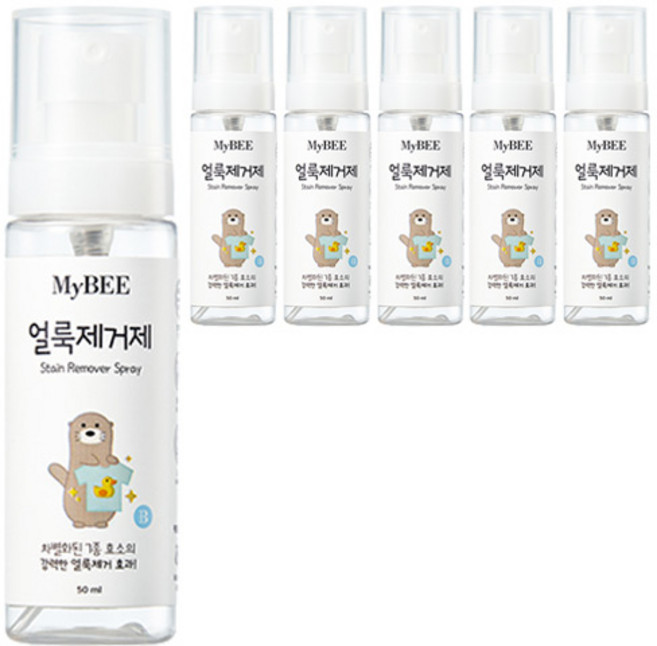 MyB 便攜式去污劑, 50ml, 6個