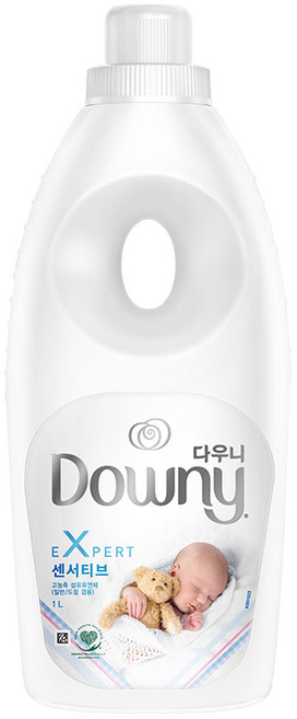 다우니 엑스퍼트 센서티브 초고농축 섬유유연제 본품, 1L, 1개
