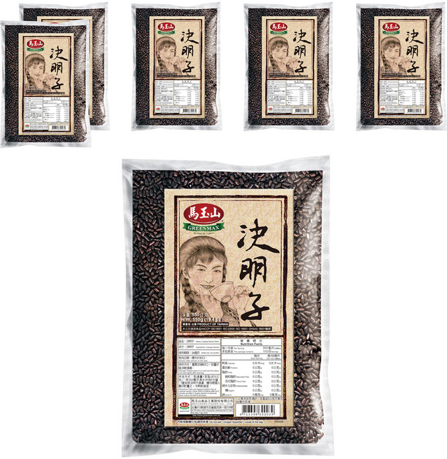 馬玉山 決明子, 550g, 6包