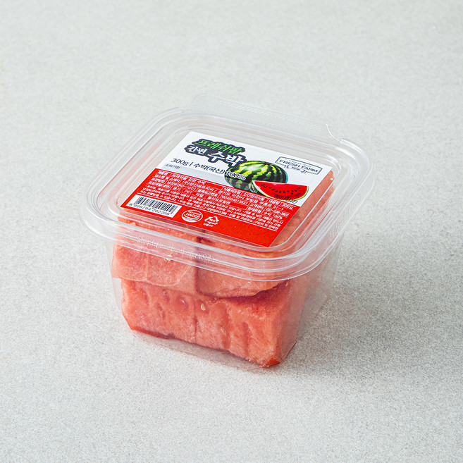 프레쉬팜 간편 수박, 300g, 1개