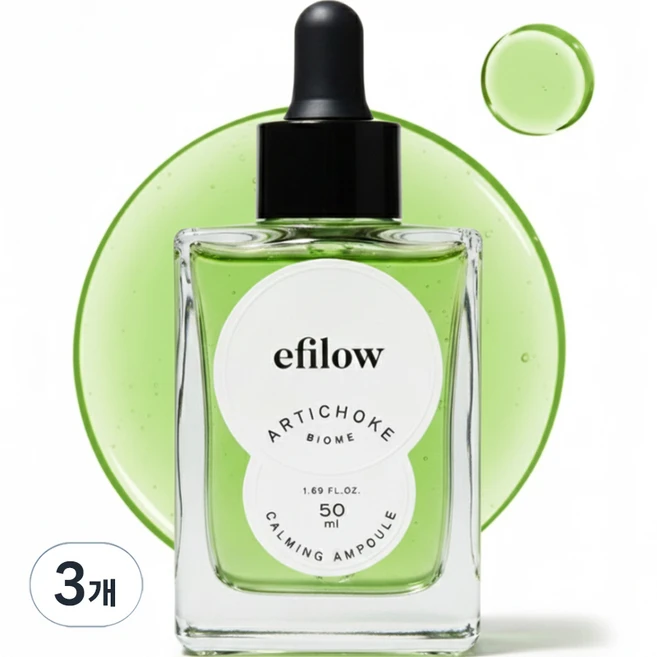 에필로우 아티초크 바이옴 진정 앰플, 50ml, 3개 - 쿠팡